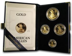 United States / Gold American Eagles (1993) - photo