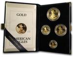Gold American Eagles (1993): Photo 1993 4-Coin Proof American Gold Eagle Set (w/Box & COA)