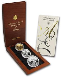 United States / 1997 American Eagle - Impressions of Liberty - photo
